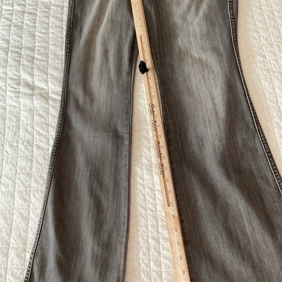 White House Black Market Gray Straight Leg Jeans - Picture 2 of 10